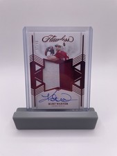 Kurt Warner 2025 Panini Flawless Star Swatch Signature 9/15