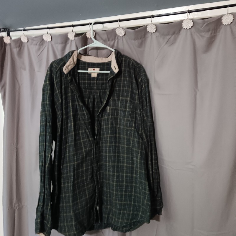 Woolrich Flannel Mens Shirt Xl
