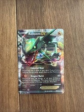 RAYQUAZA EX Black White Holo Foil Black Star Promo TCG Trading Card BW47