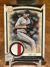 2018 Topps Museum Collection Chris Sale Meaningful Material Patch Relic /35