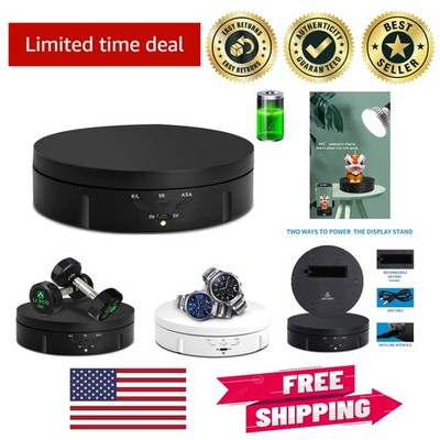 Wireless 360-Degree Display Stand - Ideal for Showcasing Jewelry & 3D Models