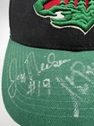 Reebok Minnesota Wild NHL Snapback Hat Signed Autographed OSFA Black Green Cap — photo 2