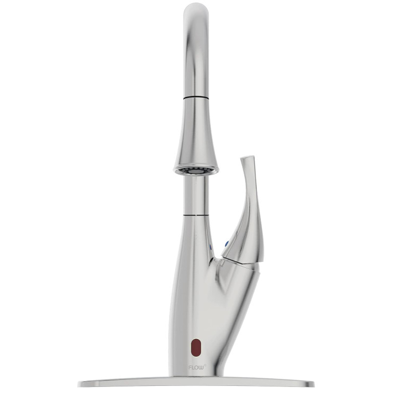 BioBidet FLOW X Single Handle Pull-Down Faucet- Hands Free M