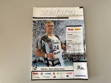 THW Kiel vs Rhine Neckar-Lions booklet poster team 2009/10 Zeitz Klein Fritz