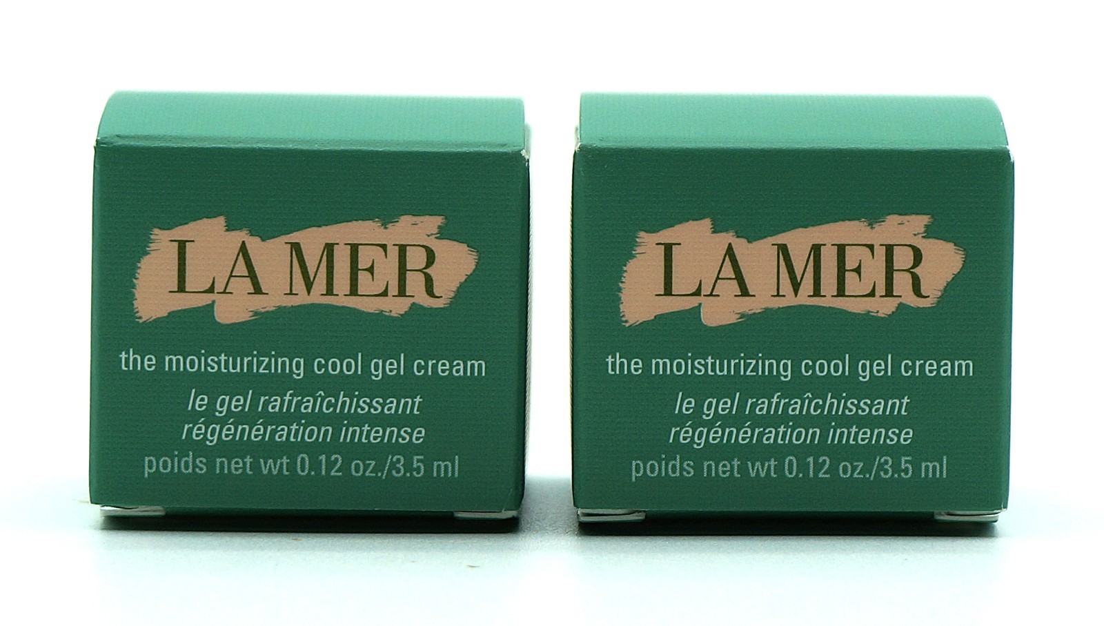 La Mer Cool Gel Cream Duo 12oz Deluxe Sample Hydrating Glow Formula