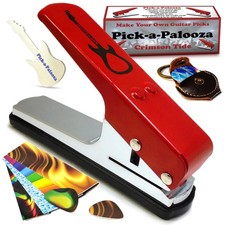 DIY Guitar Pick Punch - the Premium Guitar Pick Maker and a Leather Key Chain Pi