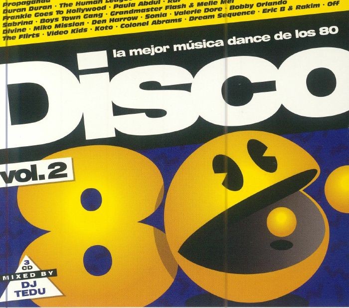 DJ TEDU/VARIOUS - Disco 80 Vol 2 - CD (mixed 3xCD)