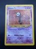 Original Unown (L) 86/105 From 2000 Neo Destiny , Set Pokémon Card