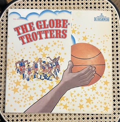 HARLEM GLOBETROTTERS LP - OG die-cut funk jams - NYC basketball rarity! KNICKS