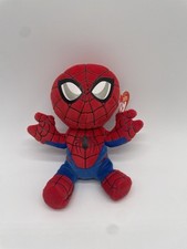 TY Beanie Buddy - SPIDERMAN Marvel 7" Stuffed Animal Toy