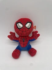 TY Beanie Buddy - SPIDERMAN Marvel 7" Stuffed Animal Toy