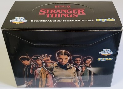 Stranger Things 3D Figuren Box 12 Blind Packs 2,5'' PVC Figuren