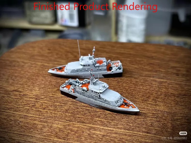 3D printing 1/700/350 Russia Grachonok-class patrol boat/21980 Project Uncoated