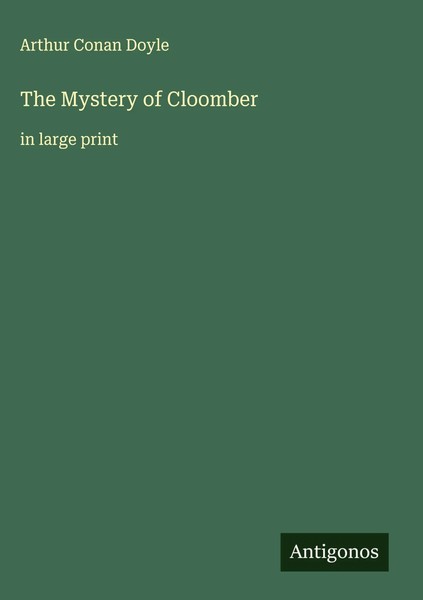 Arthur Conan Doyle | The Mystery Of Cloomber | Buch | Englisch (2025)-image