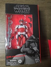 Hasbro Star Wars Clone Wars Clone Commander Fox Black Series Action Figure 6