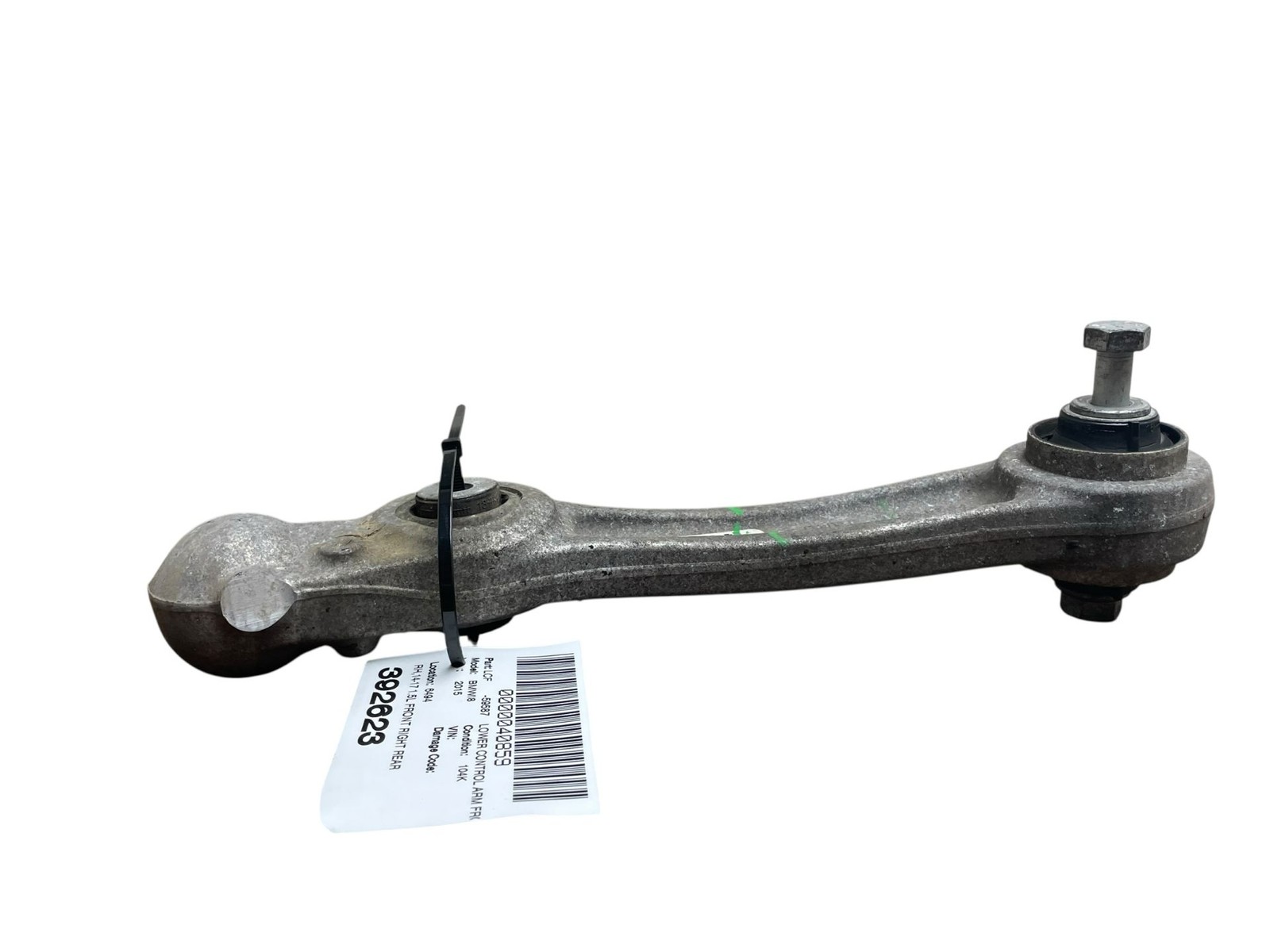 2014 2015 2016 2017 BMW I8 1.5L FRONT RIGHT REARWARD CONTROL ARM OEM