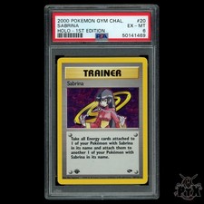 Sabrina Holo 20/132 PSA 6 1st Edition Gym Challenge Pokemon 2000 on eBay
