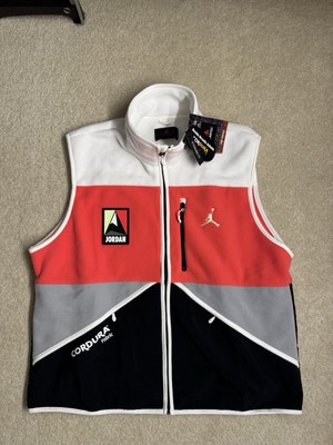 Air Jordan Winter Utility Golf Fleece Polartec Warmth Vest ColorBlock Size XL