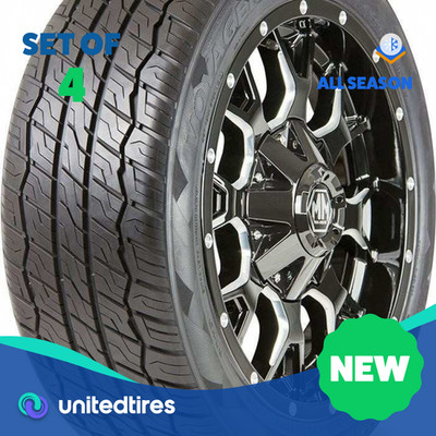 Set of (4) New P 275/60R20 Groundspeed Voyager SV 115V