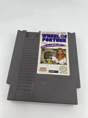Nintendo NES Wheel of Fortune Featuring Vanna White Nintendo 1985