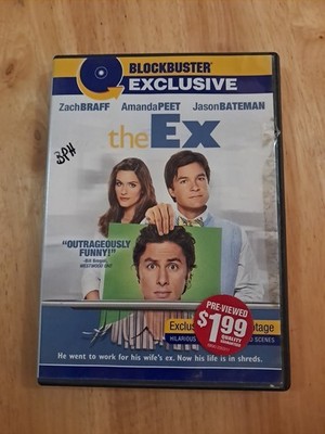 The Ex DVD 2008 Blockbuster Exclusive Zach Braff Amanda Peet