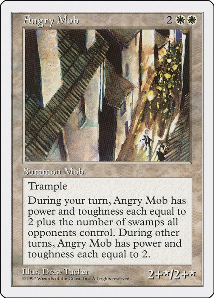 EN Angry Mob 4 Fifth Edition Uncommon LP