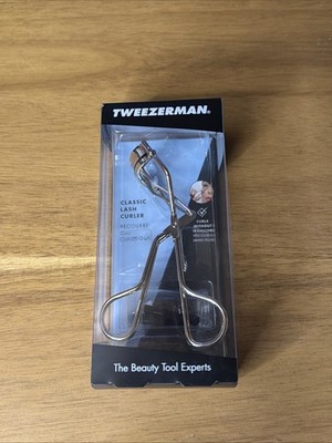 Tweezerman Classic Lash Curler Includes 3 Replacement Pads Stainless Steel