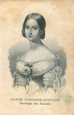 Portrait of Maria Carolina Augusta of Bourbon-Two Sicilies