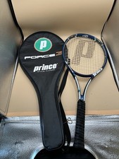 Prince Force 3 Glance Ti Oversize Tennis Racquet 4 with Bag