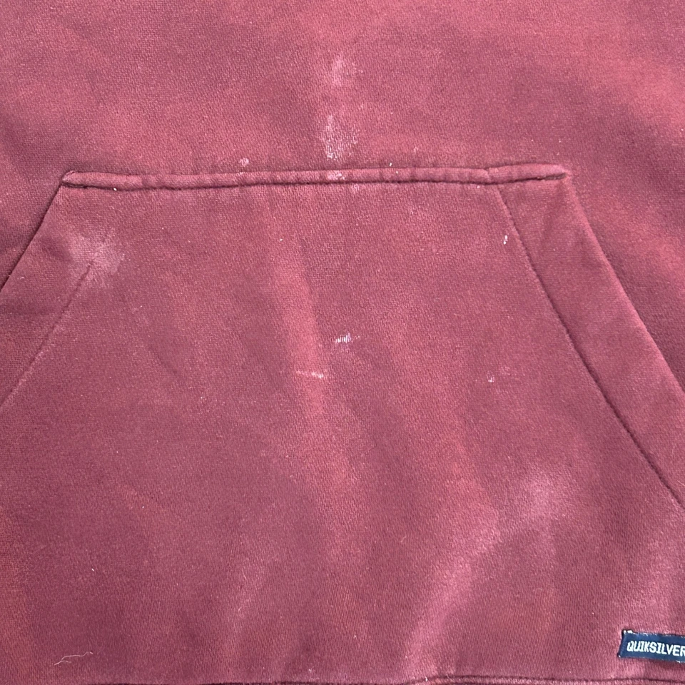 Sudadera con capucha gráfica Quiksilver para hombre pequeña patinadora Y2K Foto 4 de 4