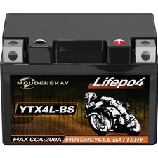 Lithium Motorrad Batterie 12V 2Ah Lithium Powersports Batterie mit BMS