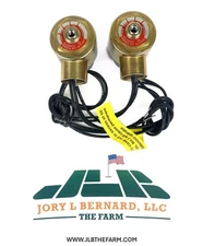 ALLENAIR, X3CBX4A, LOT OF 2, 3-WAY SOLENOID VALVE, 1/4"NPT, 12VDC, 150PSI, NEW