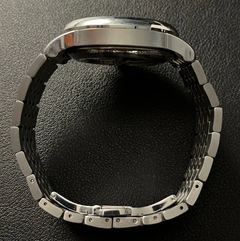 Tissot Le Locle Men's Black Automatic Watch with original box and papers.  - Image 4 of 4