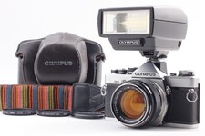 Serviced A MINT Olympus OM2 35mm SLR Film Camera G.ZUIKO 50mm F1.4 From JAPAN