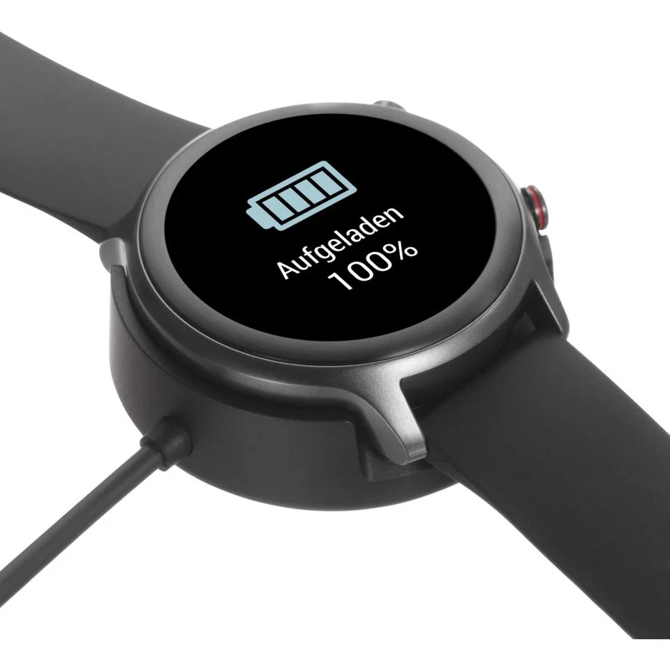 Doro Watch Schwarz Smartwatch Schwarz (k.A.) TPU/Silikon mit Metallschnalle, Foto 2 von 5