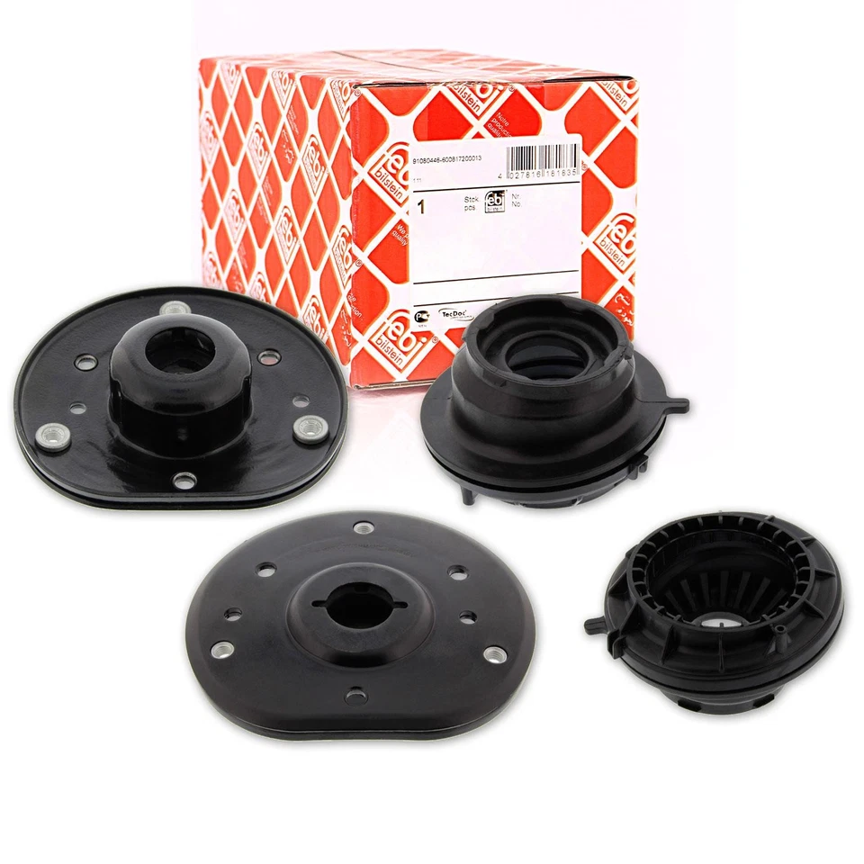 2x Bilstein B4 shock absorber + Febi strut bearing front suitable for Ford Mondeo 4 IV - Image 4 of 4