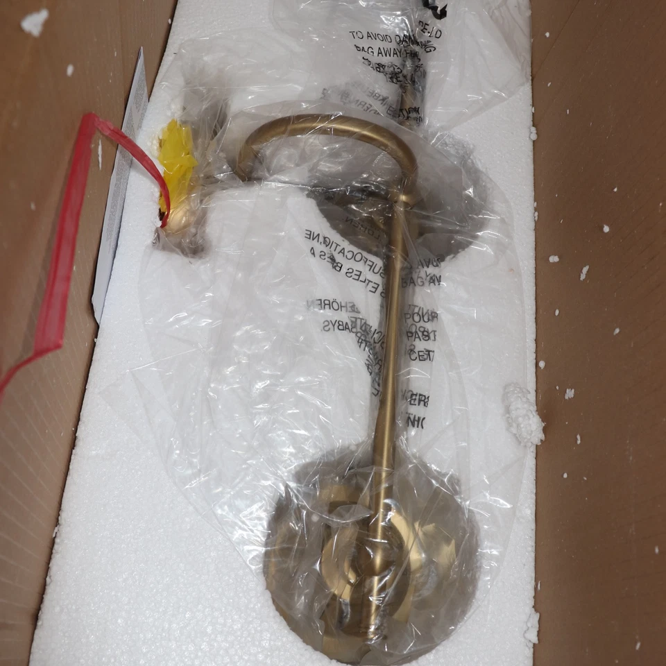 Luz de tocador de 3 luces Golden Lighting Daphne 3610-BA3 BCB-CLR Foto 4 de 4