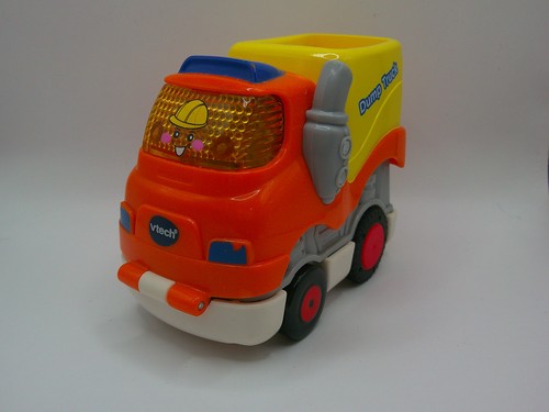 VTech Go! Go! Smart Wheels Dump Truck - Interactive Toy with Lights and Sounds