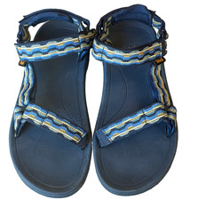 Teva Hurricane XLT 2 Sport Sandals Blue Stripes Womens 6 Youth 5 UK 4 EU 37