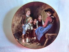 Sammelteller "Die Geschichtenerzählerin"  Von Franz Defregger 1986