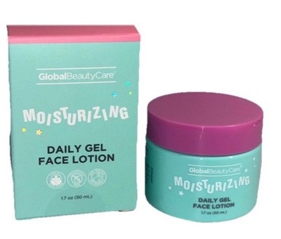 Global Beauty Care Moisturizing Daily Gel Face Lotion (Bubble Dupe Tiktok) 1.7oz