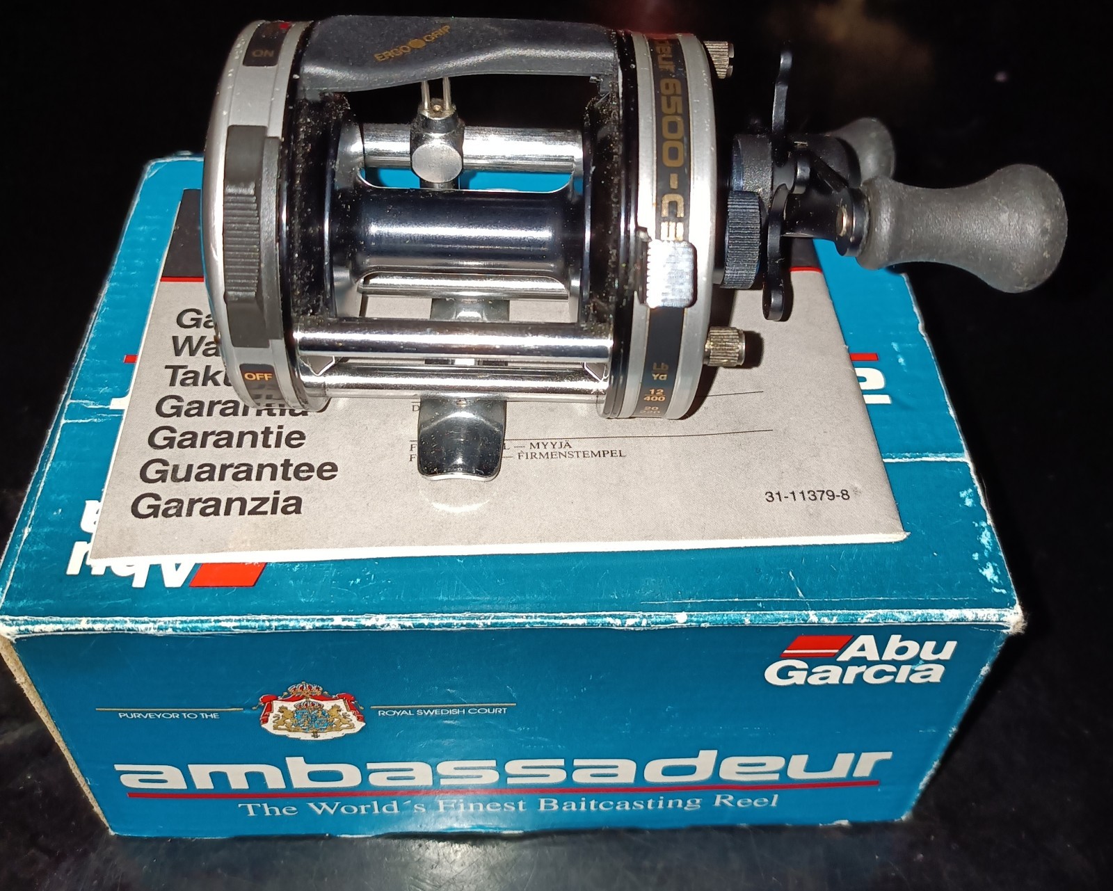 Abu Garcia Ambassadeur 6500 C3/Brand New Multiplier/FishingR