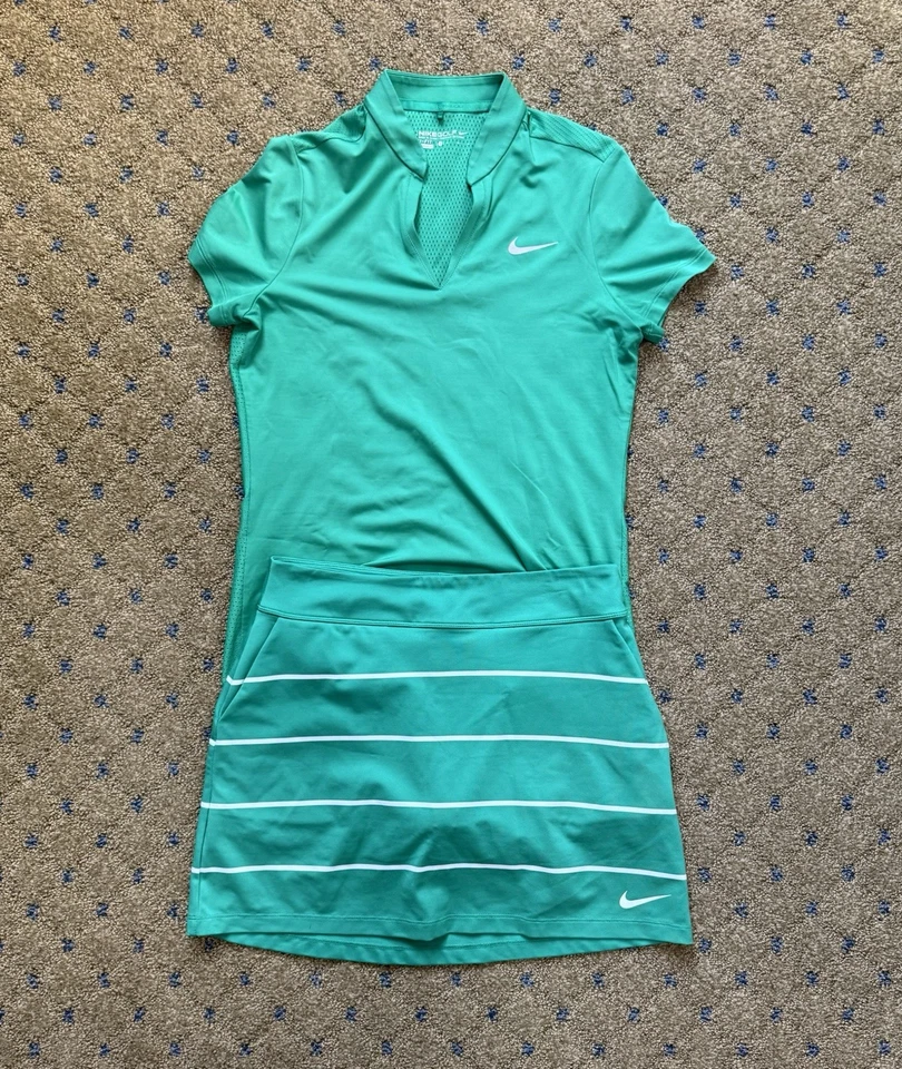 批量 7 件 女式 Nike 高尔夫服装 - 3 件裙 - 3 件衬衫 - 连衣裙 - 全中号 — 第 3/4 张图片