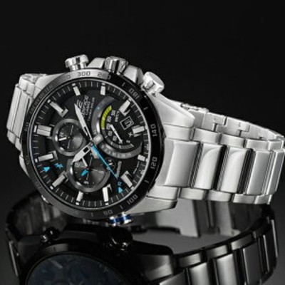 Casio EDIFICE Time Traveler EQB-501XDB-1AJF Bluetooth Chronograph Watch Japan