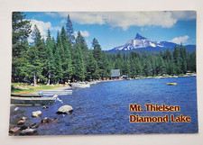 Postcard Diamond Lake and Mount Thielsen Oreg...