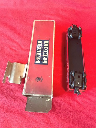 LIONEL POSTWAR 6464-525 MINNEAPOLIS & ST LOUIS (MStL) BOXCAR 1957-58 W/OB C7 - Picture 9 of 9