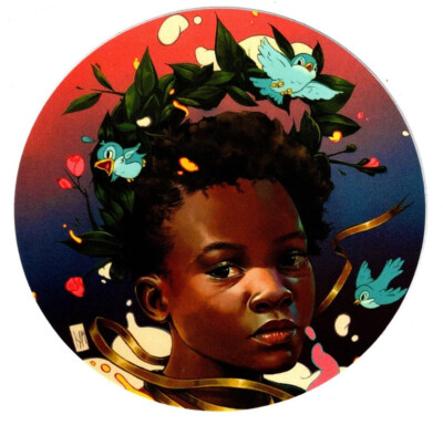 Kayla Mahaffey Opulence Sticker - Wynwood Walls - KM4