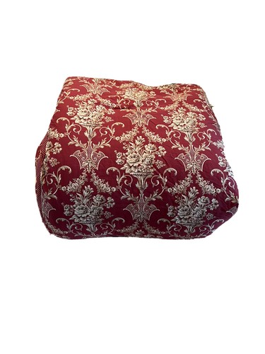 Lauren Ralph Lauren Red Gold Floral Comforter FULL QUEEN - Picture 2 of 9