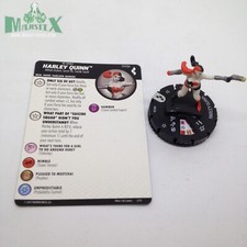 Heroclix Harley Quinn and Gotham Girls set Harley Quinn 043a Rare figure w/card