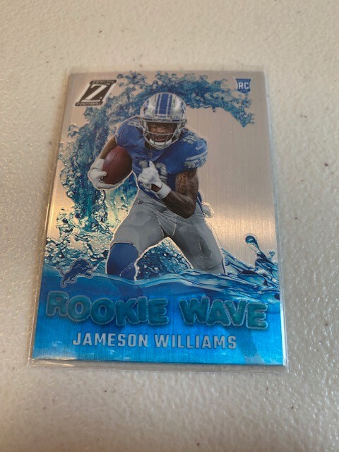 Jameson Williams Panini Zenith Rookie Wave #RWJW Blue